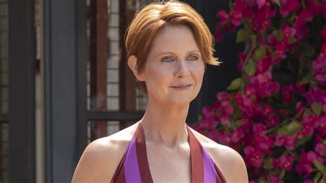 cynthia nixon nude|Cynthia Nixon (Miranda) Nude Full Frontal 'And Just Like That' .